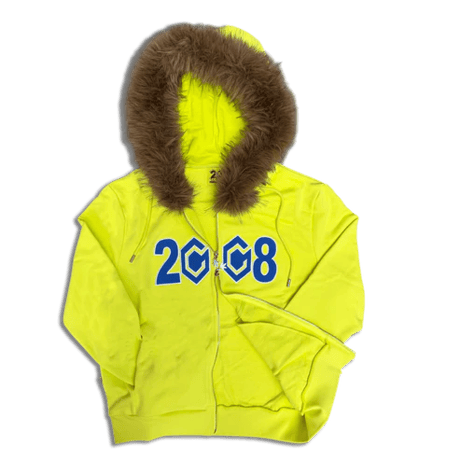 FUCK THIS INDUSTRY 8CUBE FUR ZIP NEON/BLUE