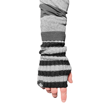STAR TEAM WRIST WARMER BLACK / GREY