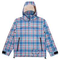CARPET COMPANY RAIN JACKET REVERSIBLEHOOD PLAID