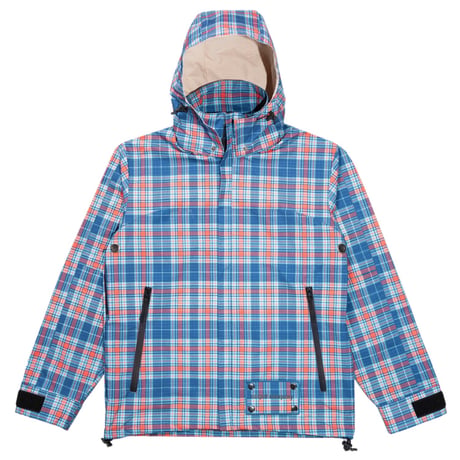 CARPET COMPANY RAIN JACKET REVERSIBLEHOOD PLAID