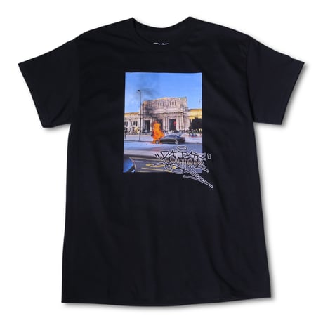 RAT RATZ x PROV BENZ ON FIRE TEE BLACK