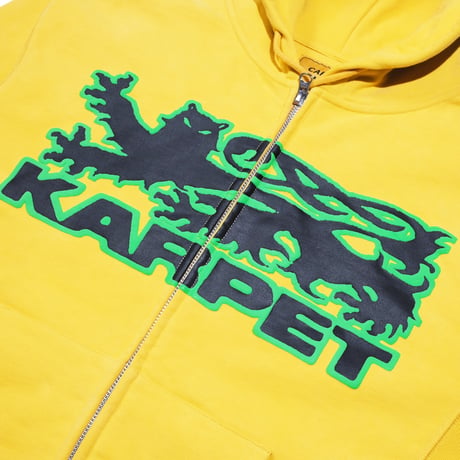 CARPET COMPANY LION HOODIE YELLOW