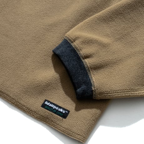 LIDAIRPEAKS DF CREWNECK MUSTERD/GREY