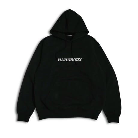 HARDBODY LOGO HOODIE BLACK