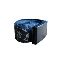 GUMPJUNK ARMY AOP BELT BLACK
