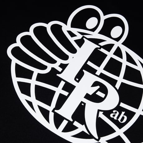 LAST RESORT AB ATLAS MONOGRAM S/S TEE BLACK