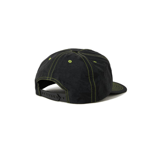 POLAR SKATE CO. EARL CAP BLACK / LIME