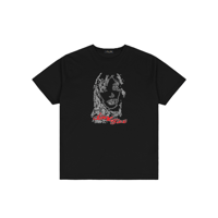 DIME ABSTRACT TEE BLACK