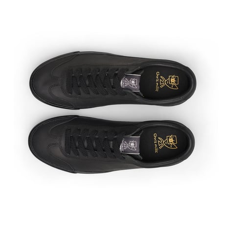 LAST RESORT AB VM004 MILIC LEATHER WORN BLACK/BLACK