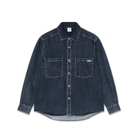 POLAR MIKE LS SHIRT DENIM WASHED BLUE