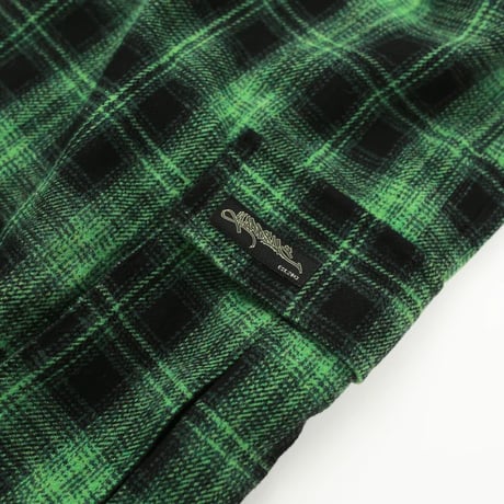 YARDSALE SHORELINE PLAID SHORTS GREEN