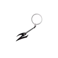 2 RISER PADS GUITER  KEYCHAIN SILVER