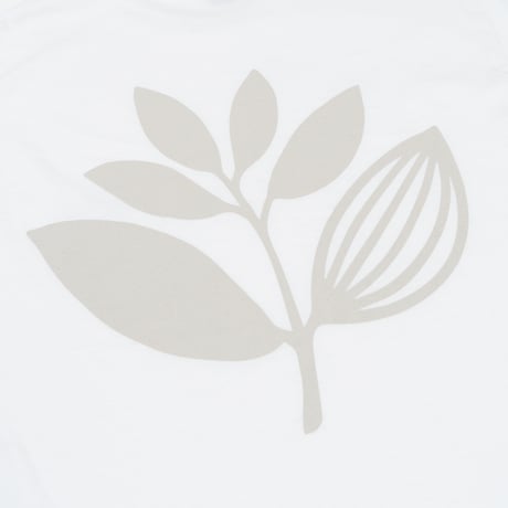 MAGENTA PLANT TEE WHITE