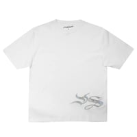 YARDSALE APPLIQUE TEE WHITE