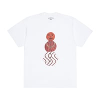 QUARTERSNACKS BIG SNACKMAN TEE WHITE