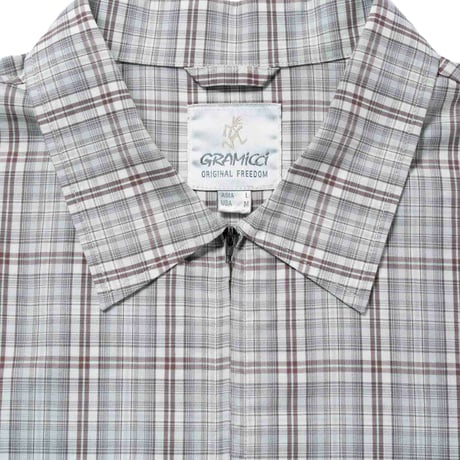 GRAMICCI ZIP UP GARAGE JACKET NATURAL