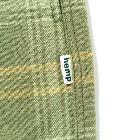 GRAMICCI HEMP G-SHORT PLAID