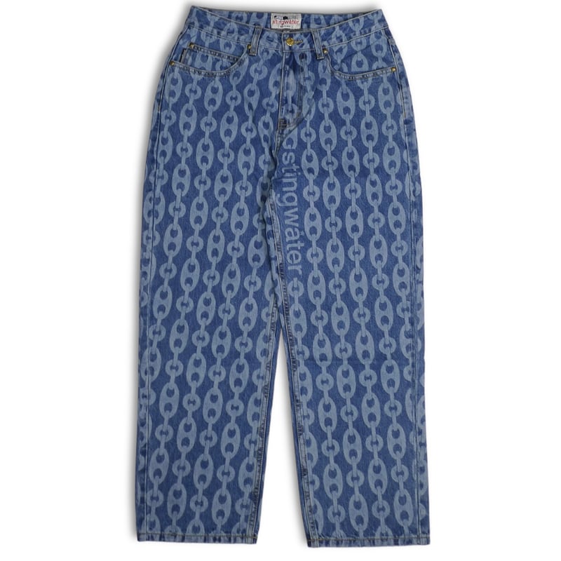 STINGWATER CHAIN JEANS BLUE