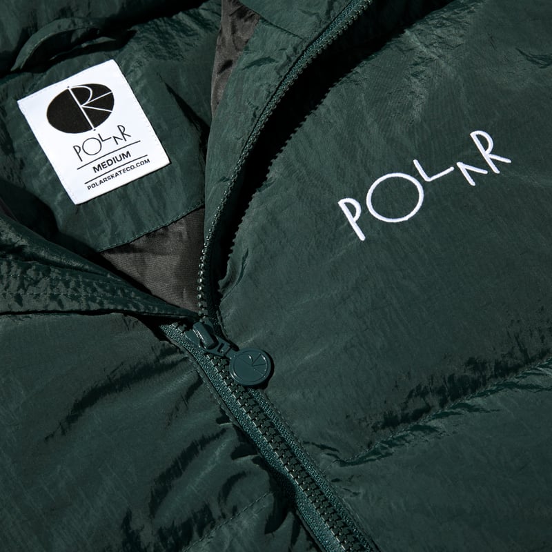 POLAR SKATE CO. POCKET PUFFER DARK TEAL | PROV  