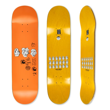 POLAR SKATE CO. DANE BRADY MTA (ORANGE) DECK 8.5