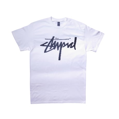 DEAR SKATING STUPID TEE WHITE