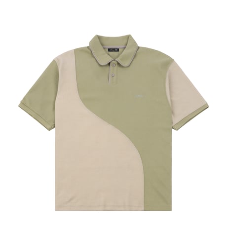 DIME WAFFLE POLO SAGE