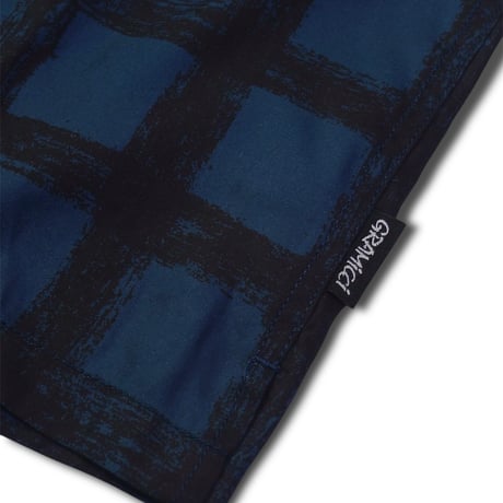 GRAMICCI CHECKERD RAYON SHIRT MID NIGHT