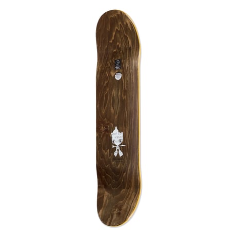 POLAR SKATE CO. OSKI I THINK YOU PERFECT BROWN DECK 8.25