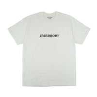 HARDBODY LOGO TEE WHITE