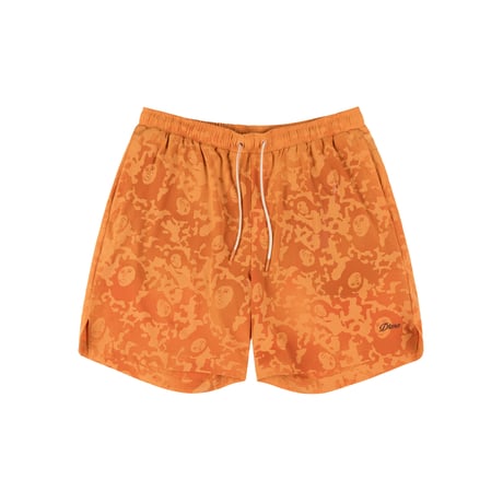 DIME SECRET SWIM SHORTS ORANGE