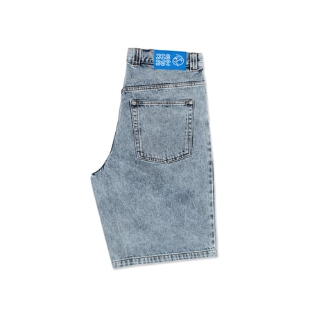 POLAR SKATE CO. BIG BOY SHORTS HEAVY WASHED BLUE