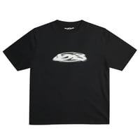 YARDSALE BLUR TEE BLACK