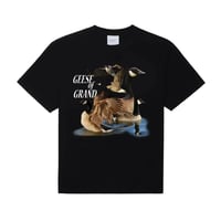 GRAND COLLECTION GEESE OF GOOSE TEE BLACK