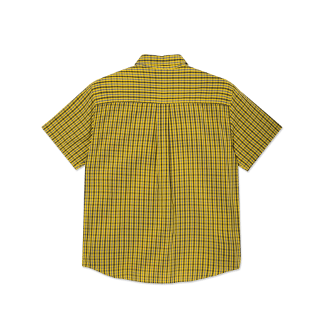 POLAR SKATE CO. MITCH SHIRT LEMON / BLACK