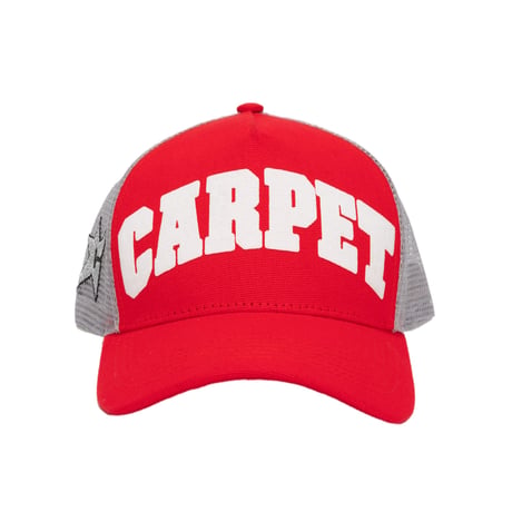 CARPET COMPANY VARSITY TRUCKER HAT RED