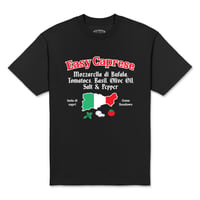 COME SUNDOWN CAPRESE TEE BLACK