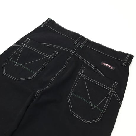 YARDSALE ZERO JEANS BLACK