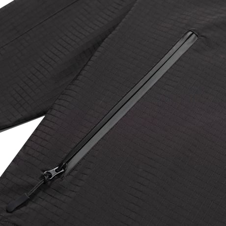 CARPET COMPANY RAIN JACKET REVERSIBLEHOOD BLACK