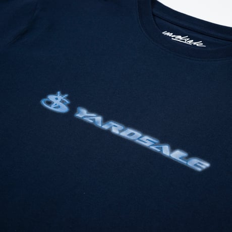 YARDSALE DARKWAVE TEE NAVY