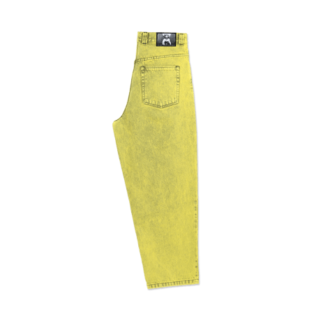 POLAR SKATE CO. BIG BOY PANTS DEMON CHILD LEMON BLACK