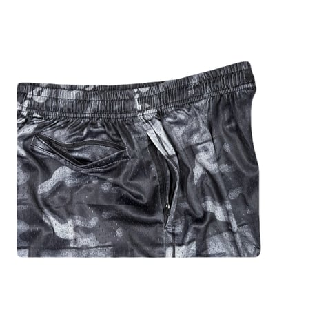 STARTEAM CAMO PLAID BASKETBALL SHORTS