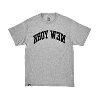 STARTEAM BACKWORDS NEW YORK TEE GREY