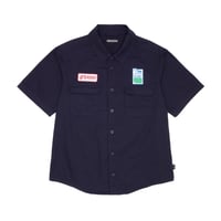 GX1000 FERTILIZER SS BUTTON DOWN DARK SHIRT NAVY