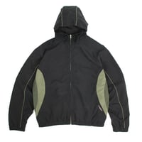 YARDSALE LUNA SHELL TRACK JACKET BLACK