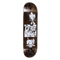 POLAR SKATE CO. OSKI I THINK YOU PERFECT BROWN DECK 8.25