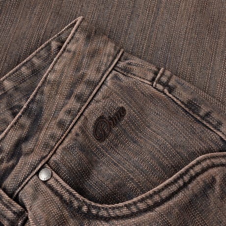 DIME RELAXED DENIM PANTS PREMIUM BROWN