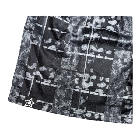 STARTEAM LEOPARD PLAID BASKETBALL SHORTS