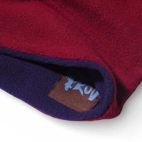 PROV REVERSIBLE FLEECE BEANIE PURPLE / MAROON