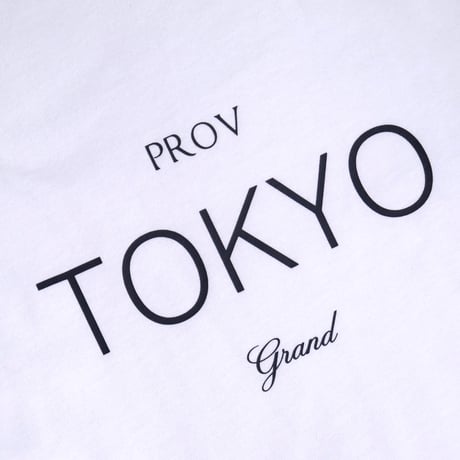PROV × GRAND COLLECTION TOKYO TEE WHITE