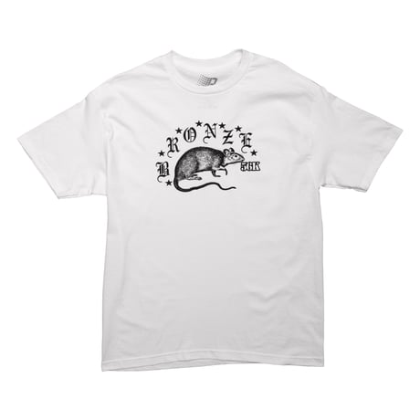 BRONZE 56K RODENT TEE WHITE